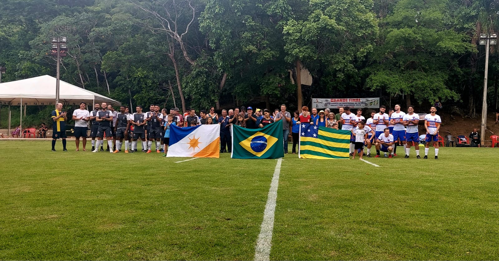 Jogo de Ida Final Campeonato Interestadual de futebol Society dos Bancários  2023 Taça FEEB GO/TO 